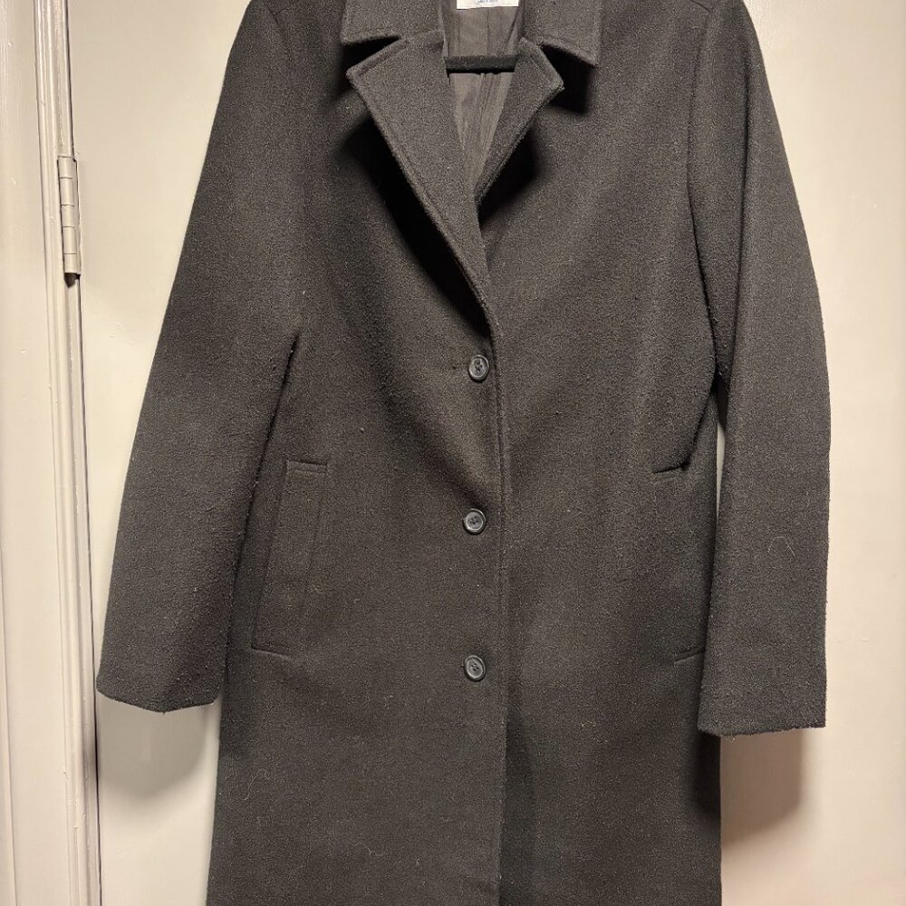 Old Navy Black Women's Car Coat - Size Medium M